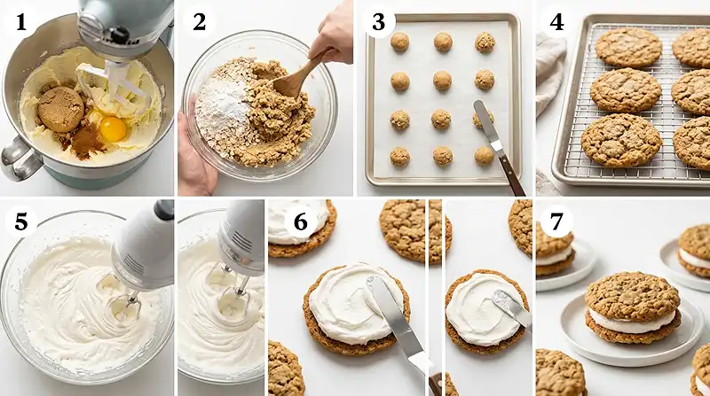 Gluten-Free Oatmeal Cream Pies 3 sandwich cookies