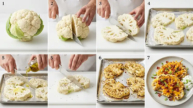 Gluten-Free Cauliflower Steaks 3 vegetarian main