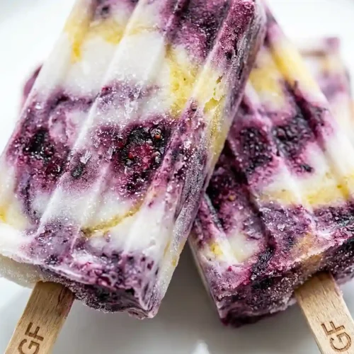 Gluten-Free Blueberry Lemon Coconut Pops 5 Blueberry Lemon Coconut Pops