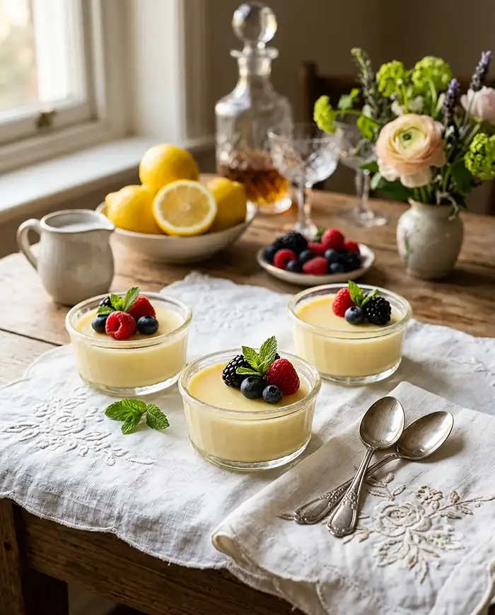 Dairy-Free Lemon Posset