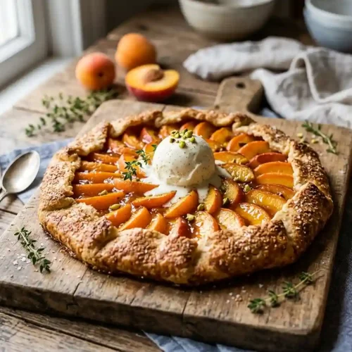 Gluten-Free Apricot Galette