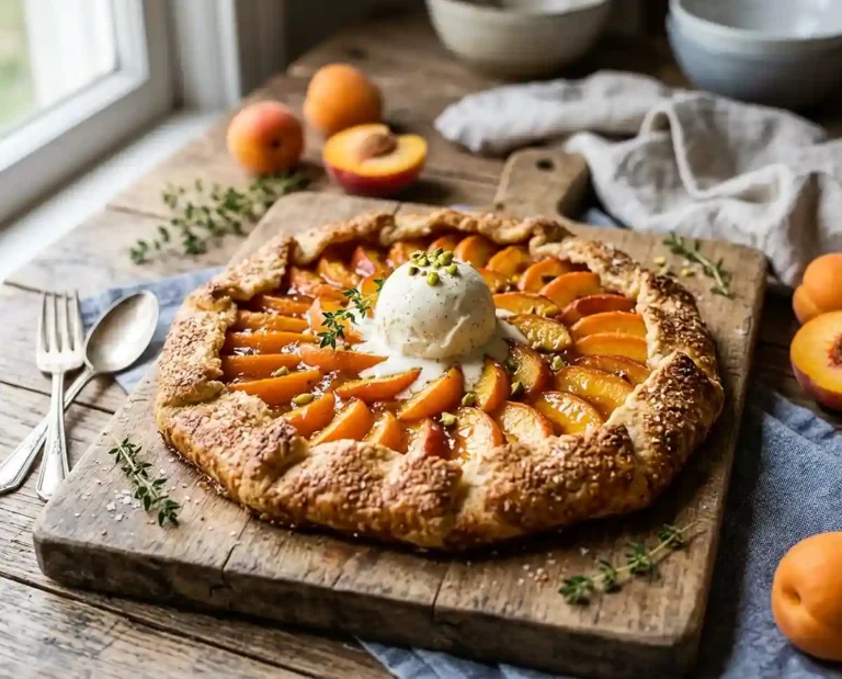 Gluten-Free Apricot Galette