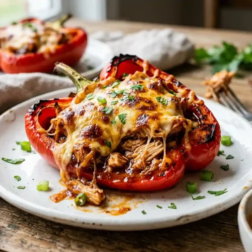 Gluten-Free BBQ Chicken Stuffed Peppers 5 Gluten-Free BBQ Chicken Stuffed Peppers
