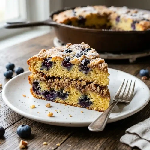 Gluten-Free Blueberry Cornbread Coffee Cake 5 Gluten-Free Blueberry Cornbread Coffee Cake