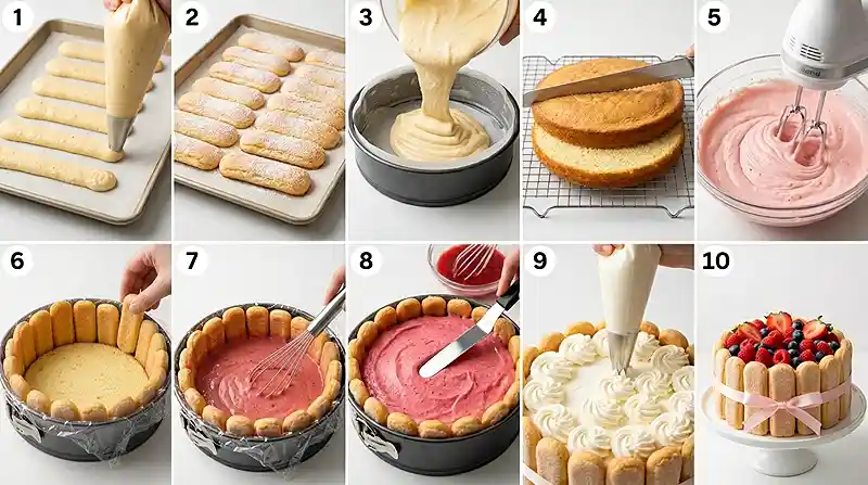 Gluten-Free Charlotte Cake