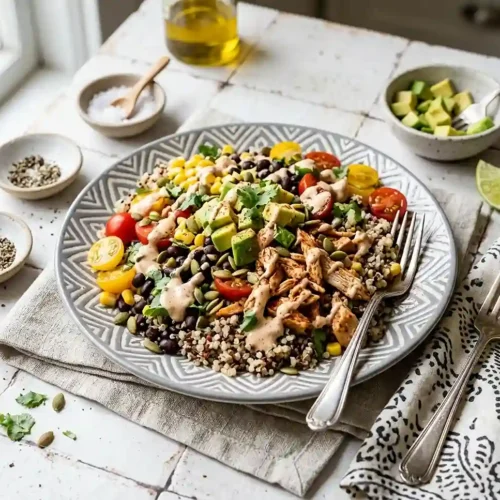 Gluten-Free Chipotle Chicken Quinoa Salad