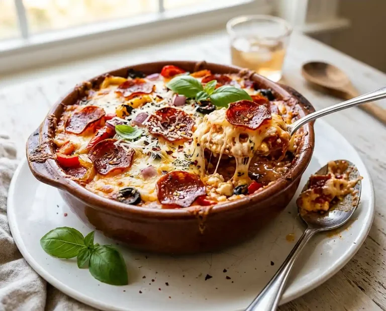 Gluten-Free Cottage Cheese Pizza Bowls