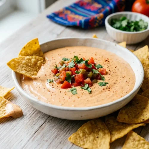 Gluten-Free Cottage Cheese Taco Dip