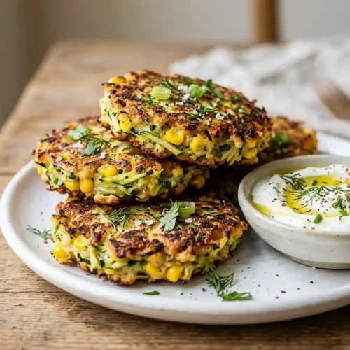 Gluten-Free Crispy Zucchini Corn Fritters 5 Gluten-Free Crispy Zucchini Corn Fritters