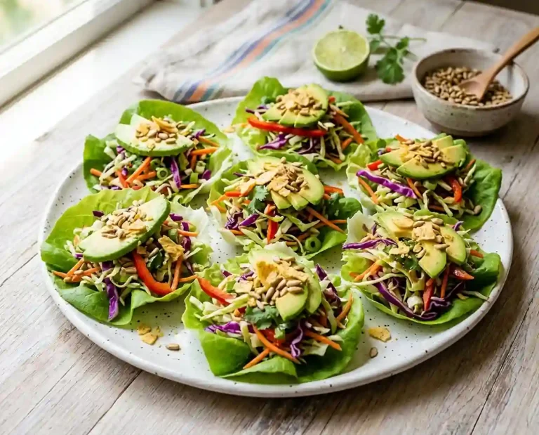 Gluten-Free Crunchy Summer Slaw Cups