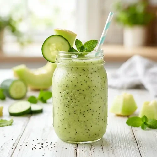 Gluten-Free Cucumber Melon Smoothie