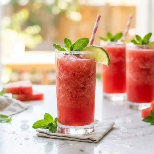Gluten-Free Dairy-Free Watermelon Slushie