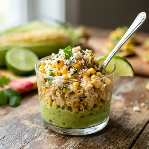 Gluten-Free Elote Guacamole Cups