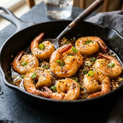Gluten-Free Honey Garlic Shrimp Skillet 5 Gluten-Free Honey Garlic Shrimp Skillet