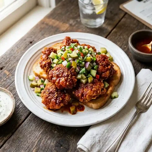 Gluten-Free Nashville Hot Chicken Bites
