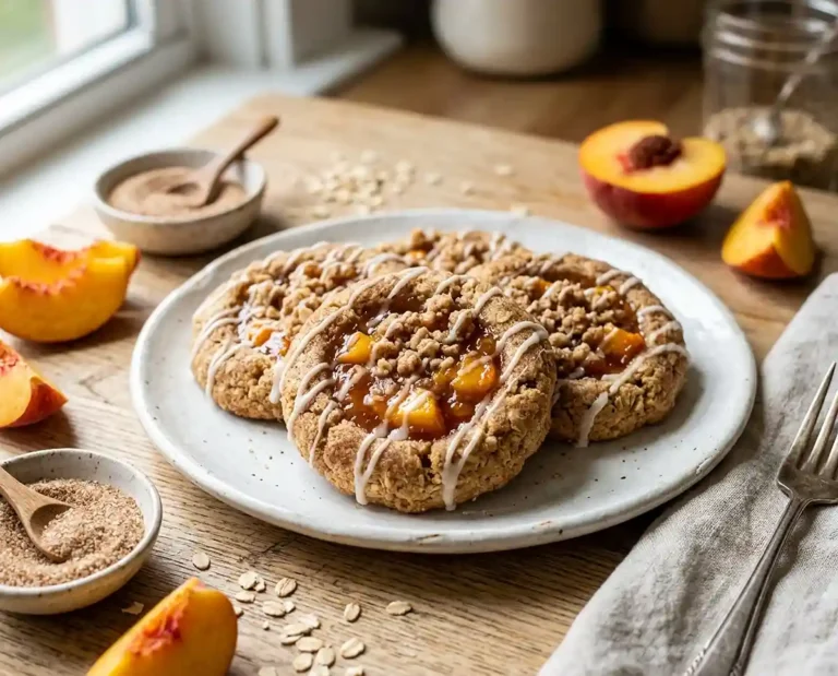Gluten-Free Peach Crisp Cookies