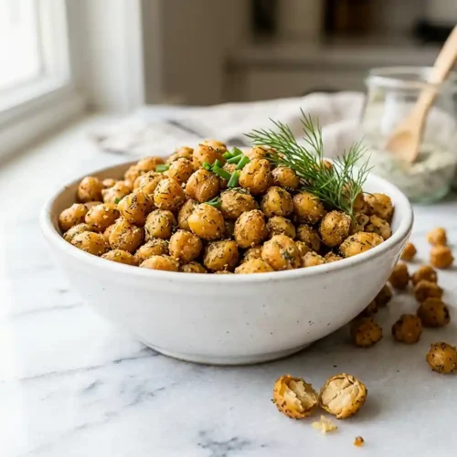 Gluten-Free Ranch Roasted Chickpeas