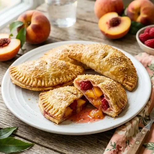 Gluten-Free Raspberry Peach Hand Pies 5 Gluten-Free Raspberry Peach Hand Pies