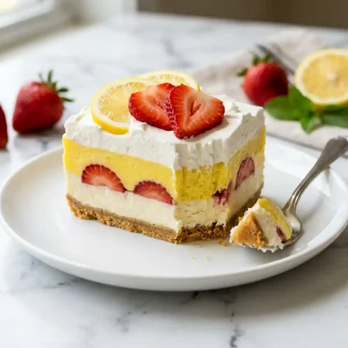 Gluten-Free Strawberry Lemonade Lasagna 5 Gluten-Free Strawberry Lemonade Lasagna