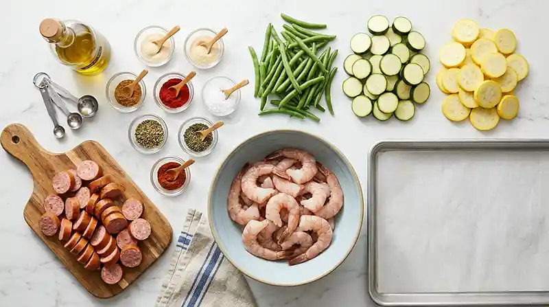 Gluten-Free cajun shrimp dinner