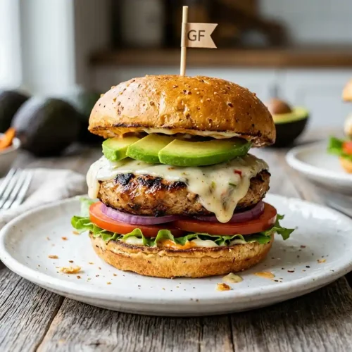 Grilled Turkey Burgers with Avocado Slaw 5 Grilled Turkey Burgers with Avocado Slaw