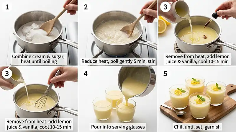 Lemon Posset (Dairy-Free)