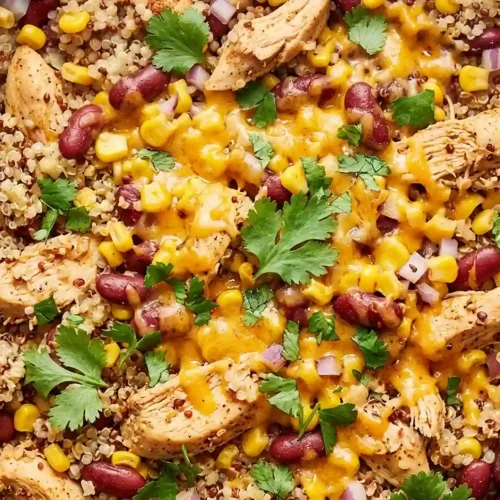 Gluten-Free Southwest Chicken Quinoa Skillet 5 Southwest Chicken Quinoa Skillet
