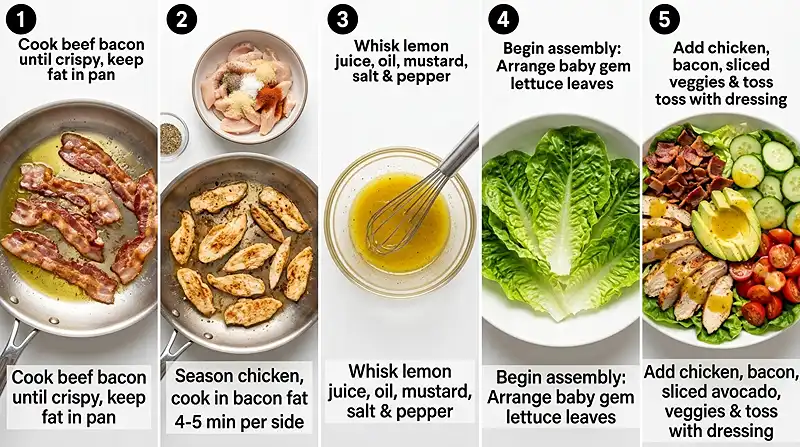 bacon avocado lunch