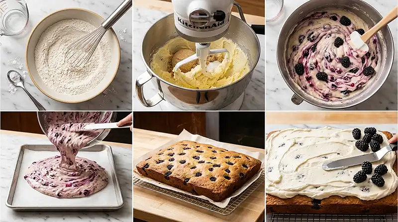 blackberry vanilla dessert