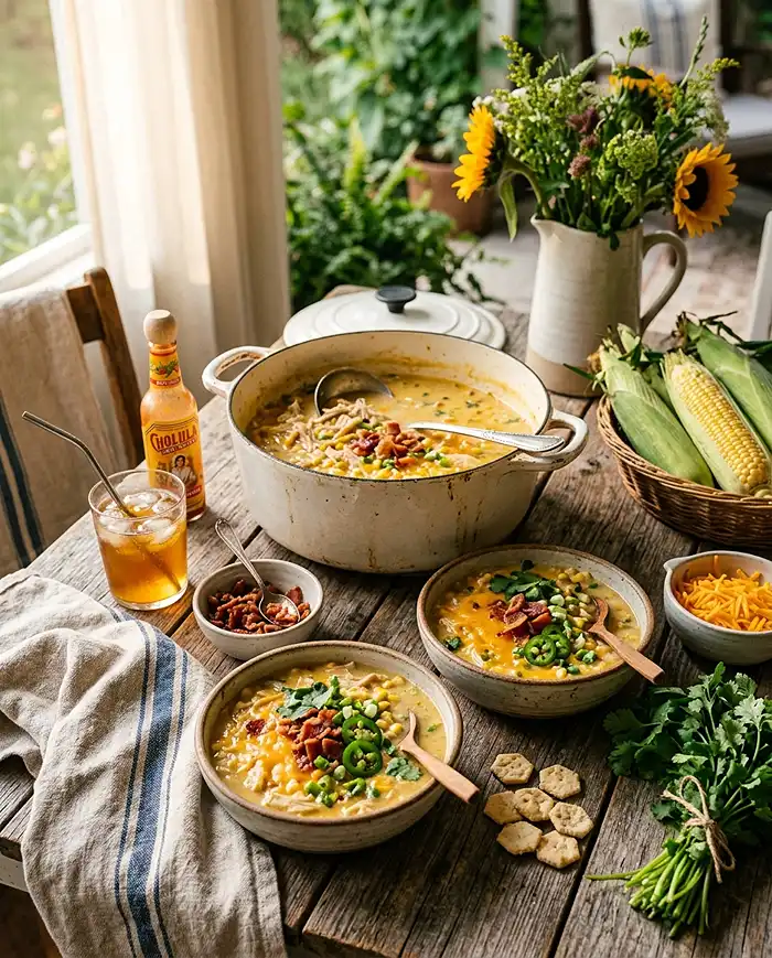 cozy-light dinner