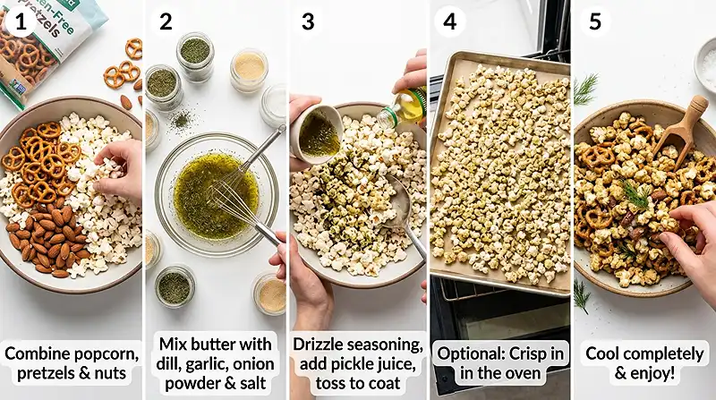 dill pickle popcorn