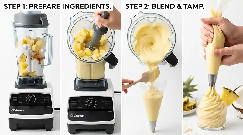 Gluten-Free Dairy-Free Dole Whip Cups 3 dole whip cups