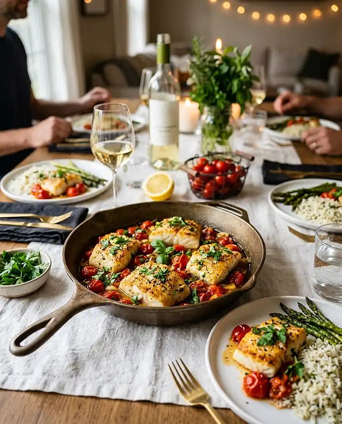 Gluten-Free Garlic Butter Cod 4 easy seafood meal