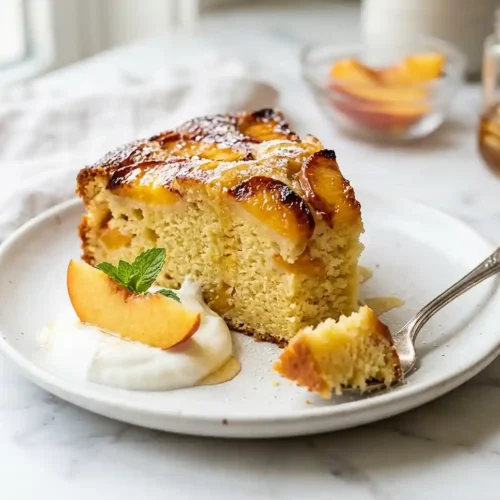 Gluten-Free Honey Peach Yogurt Cake 5 gluten-free Honey Peach Yogurt Cake