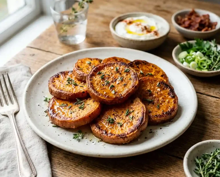 gluten-free Roasted Sweet Potato Rounds