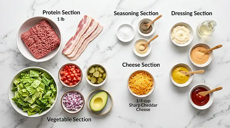 gluten free cheeseburger bowls