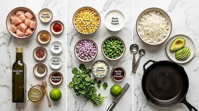 gluten-free chicken bowls