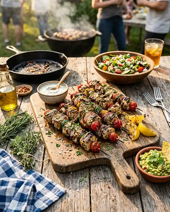 gluten free chicken kabobs