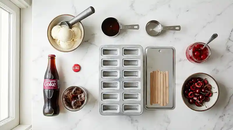 Gluten-Free Cherry Cola Float Popsicles 2 gluten-free dairy free popsicles