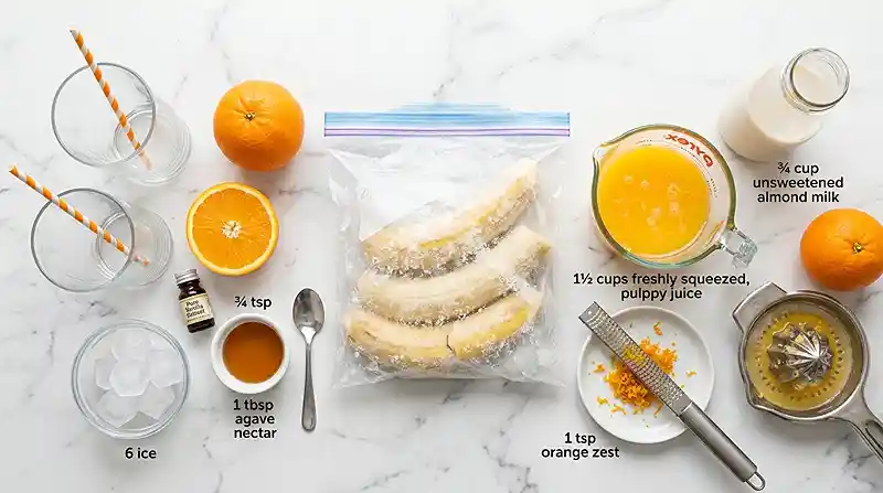Gluten-Free Dairy-Free Orange Julius Smoothie 2 gluten-free dairy-free smoothie