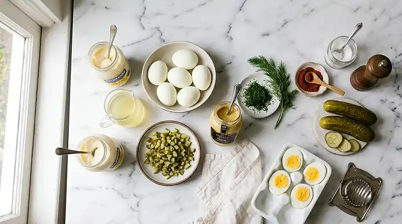 gluten-free deviled eggs