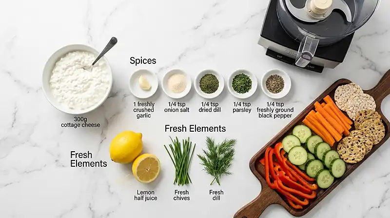 Gluten-Free Whipped Cottage Cheese Ranch Dip 2 gluten free dip