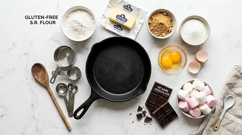 gluten-free skillet cookie