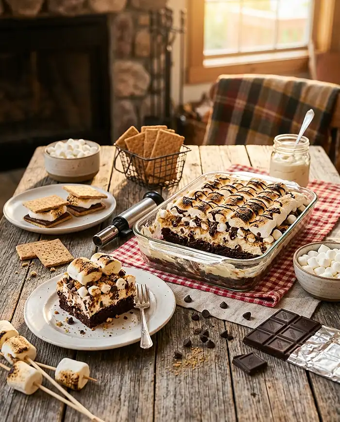 gluten free smores cake