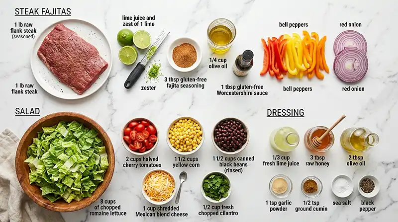 gluten free steak salad
