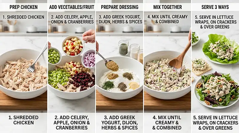 high protein lunch