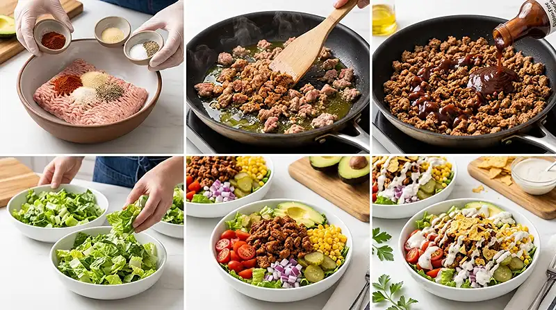 high protein meal