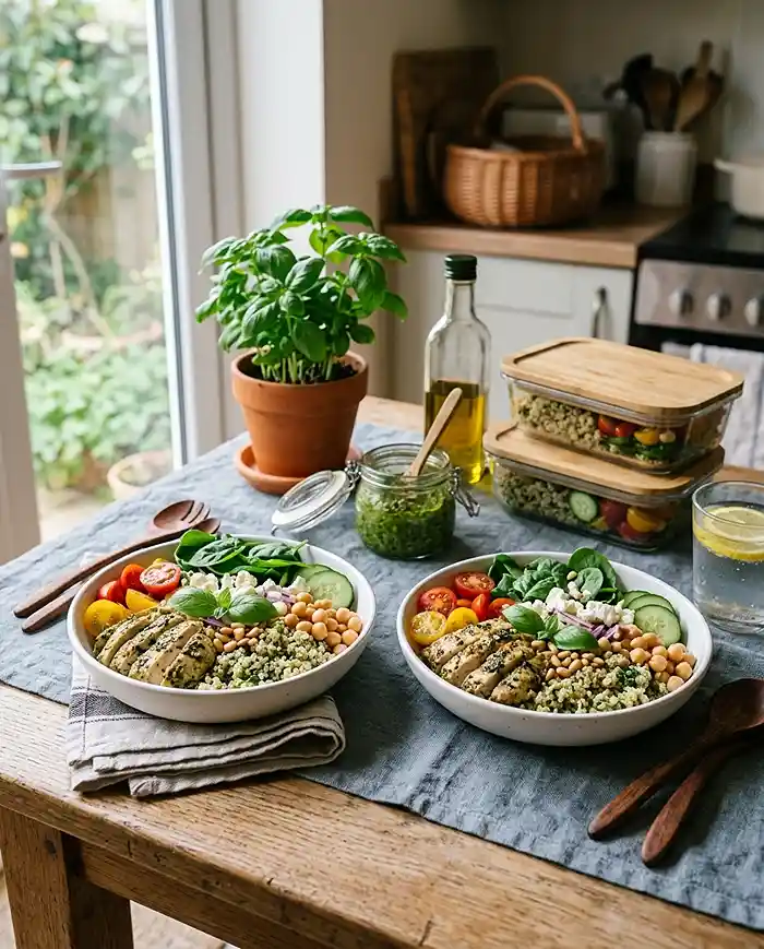 meal prep lunch