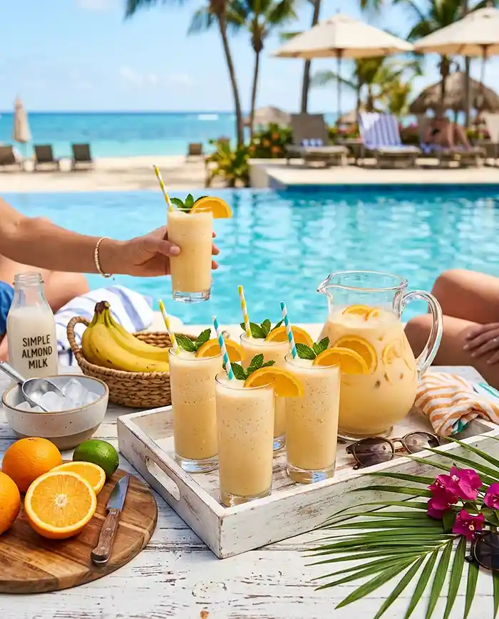 Gluten-Free Dairy-Free Orange Julius Smoothie 4 nostalgic summer beverage