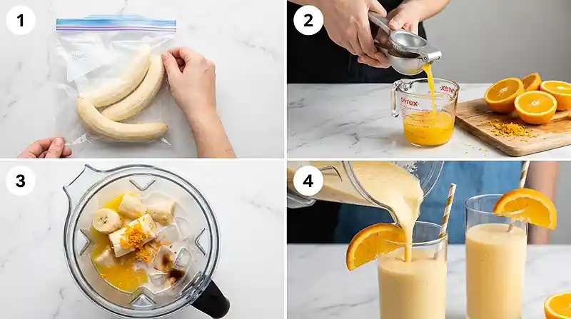 Gluten-Free Dairy-Free Orange Julius Smoothie 3 orange julius drink